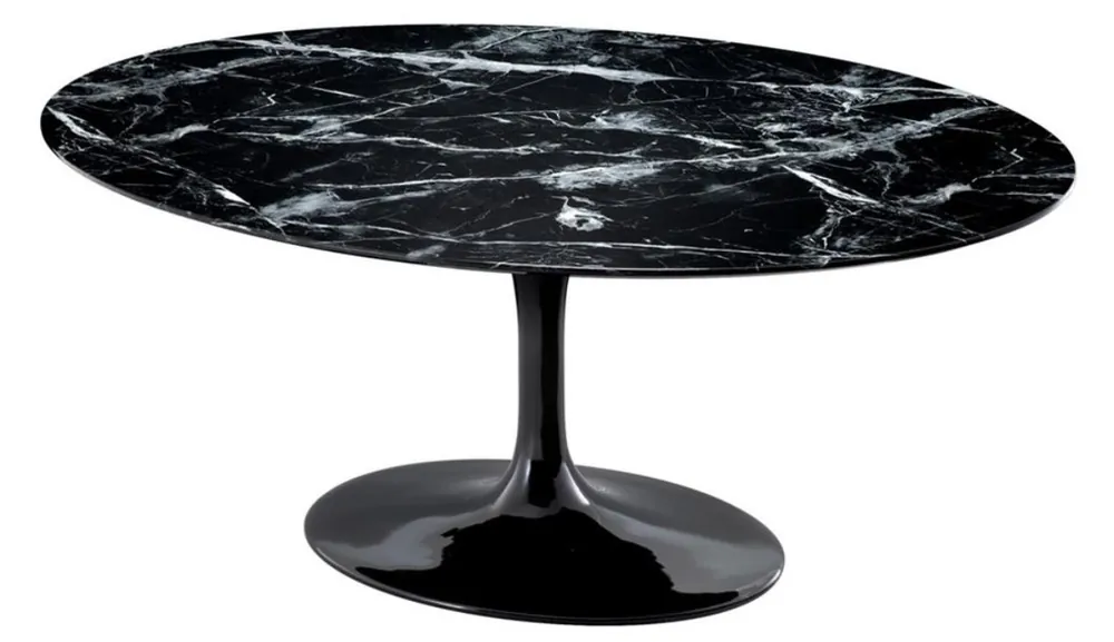Casa Padrino Luxus Esstisch Oval 170 x 110 x H. 75 cm - Luxus Esszimmermöbel Aktuell