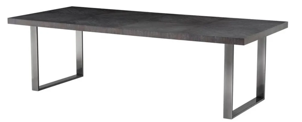 Online Kaufen Casa Padrino Luxus Esstisch Schwarz 250 x 110 x H. 75 cm - Esszimmermöbel