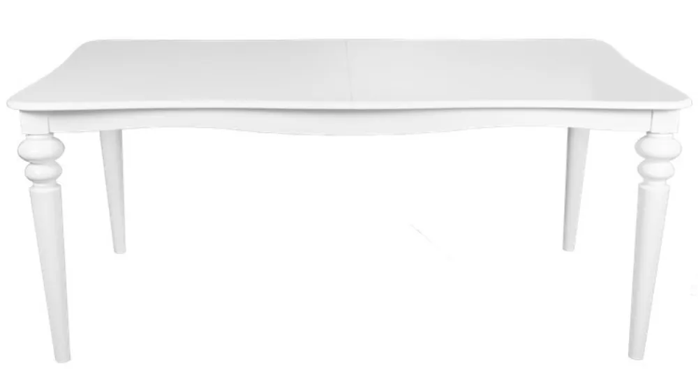 Casa Padrino Barock Esstisch Weiss ausziehbar 180 - 230 cm - Tisch Direkt Vom Hersteller