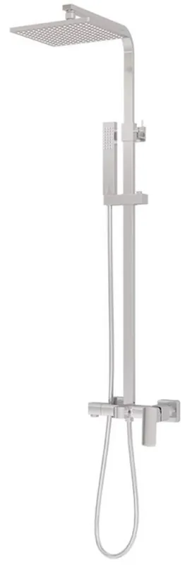 Handgefertigt Casa Padrino Luxus Duschgarnitur Chrom H. 110 cm - Badezimmer Accessoires