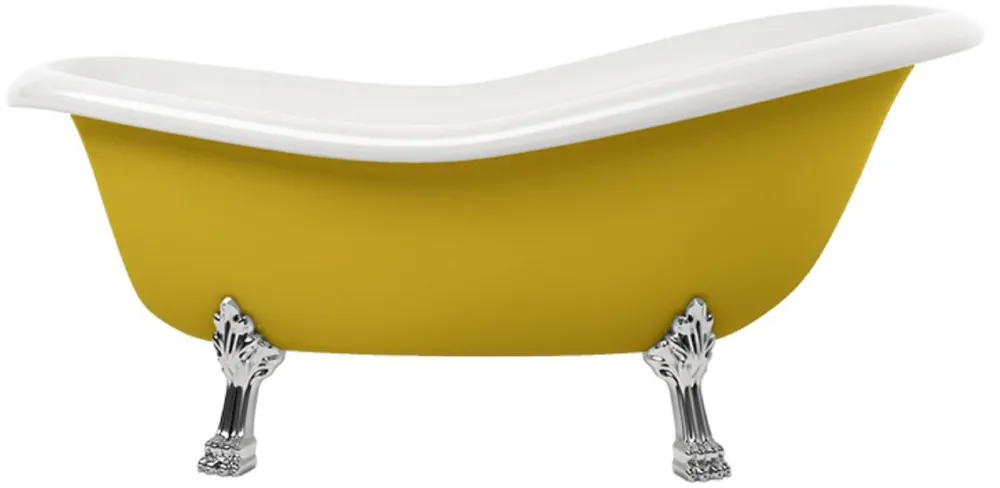 Echt Casa Padrino Jugendstil Badewanne Grün / Weiß / Silber 168 cm - Freistehende Retro Stil Badewanne
