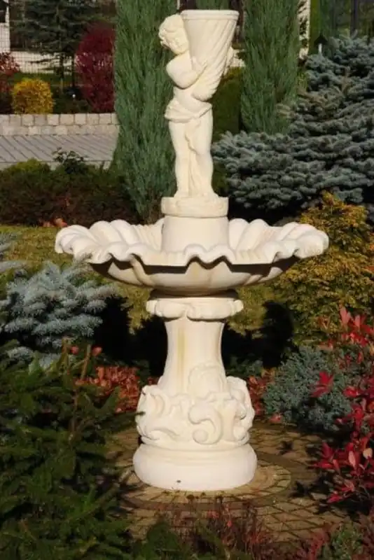Jetzt Zugreifen Casa Padrino Barock Springbrunnen Sandfarben Ø 100 x H. 167 cm