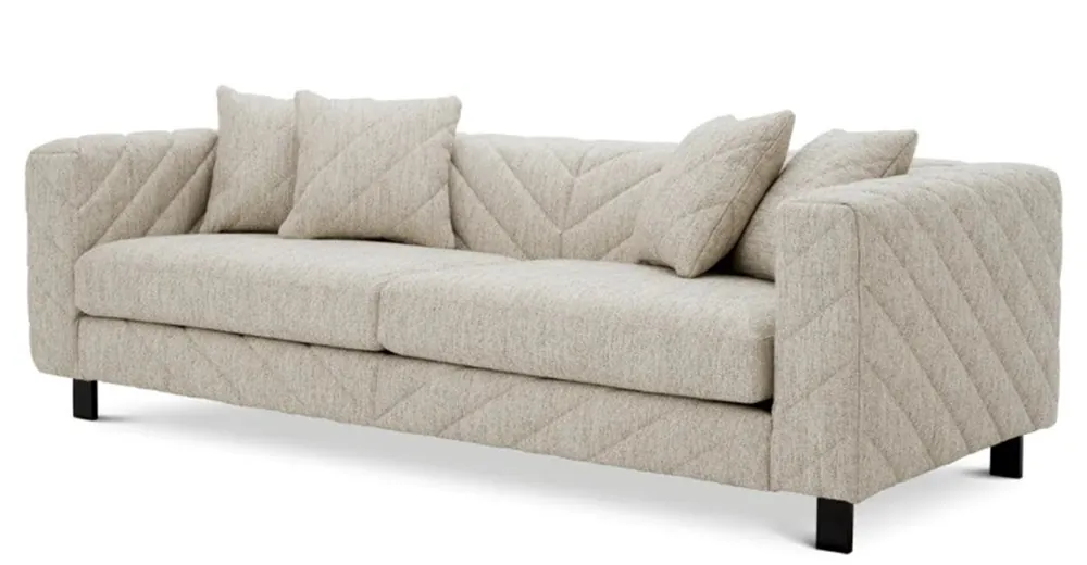 Beliebt Casa Padrino Luxus Sofa Hellgrau 230 cm - Wohnzimmer & Hotel Möbel