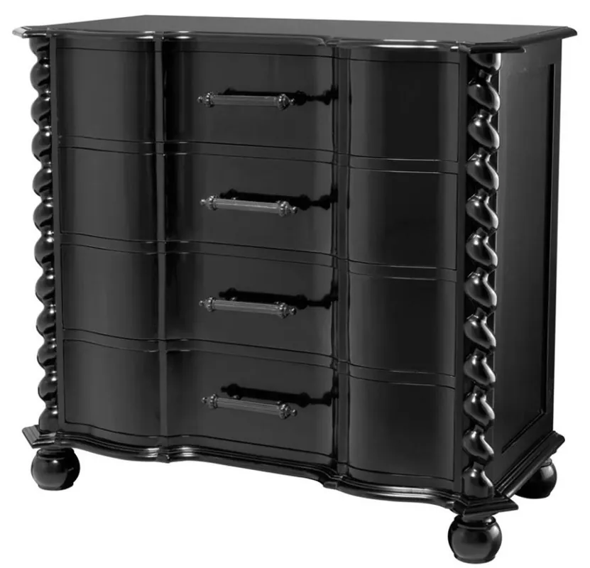 Casa Padrino Luxus Mahagoni Kommode 111 x 54 x H. 94 cm - Limited Edition Garantierte Lieferung