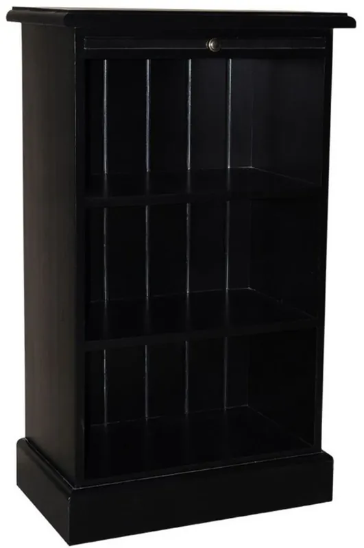Casa Padrino Landhausstil Bücherschrank Schwarz 58 x 32 x H. 98 cm - Landhausstil Büromöbel Ab Werk