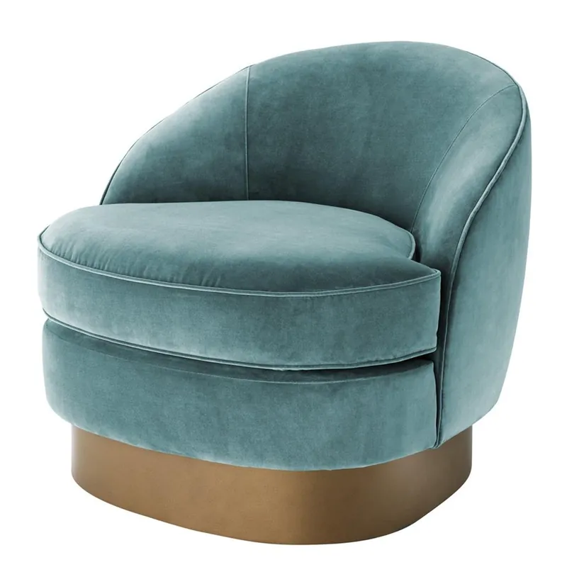 Garantierte Lieferung Casa Padrino Luxus Sessel Dunkeltürkis / Mattgold 74 x 85 x H. 73 cm - Hotel Möbel