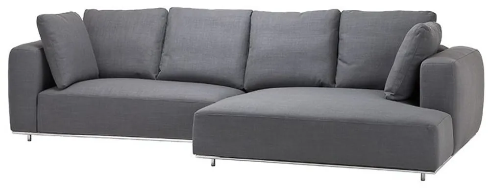 Casa Padrino Luxus Sofa Grau - Designer Ecksofa Letzte Chance