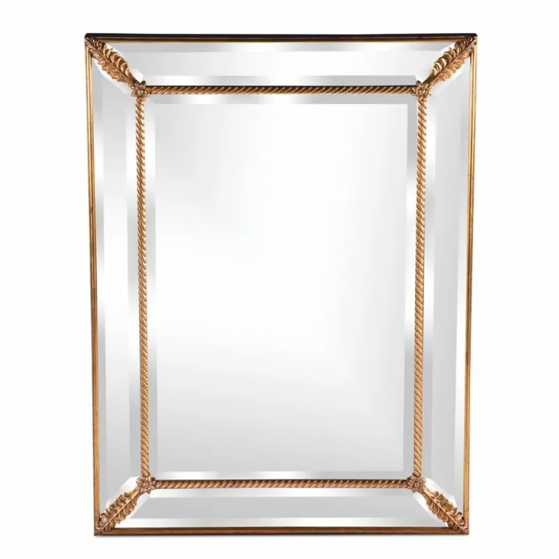Casa Padrino Luxus Barock Spiegel Antik Gold H. 123 cm - Barockstil Möbel Begrenztes Angebot