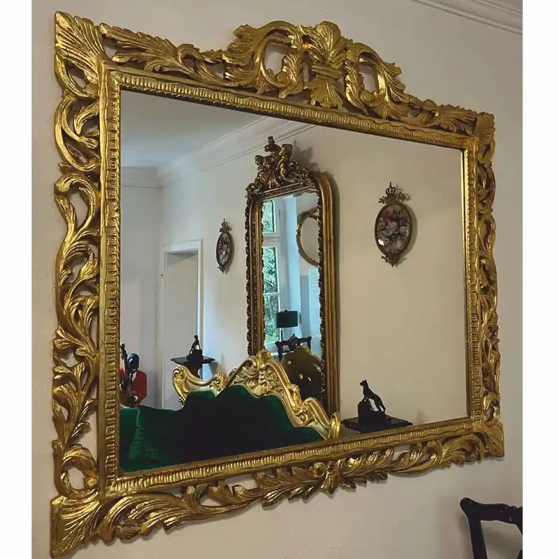 Heißes Angebot Casa Padrino Barock Spiegel Gold 153 x H. 140 cm - Barockstil Interior