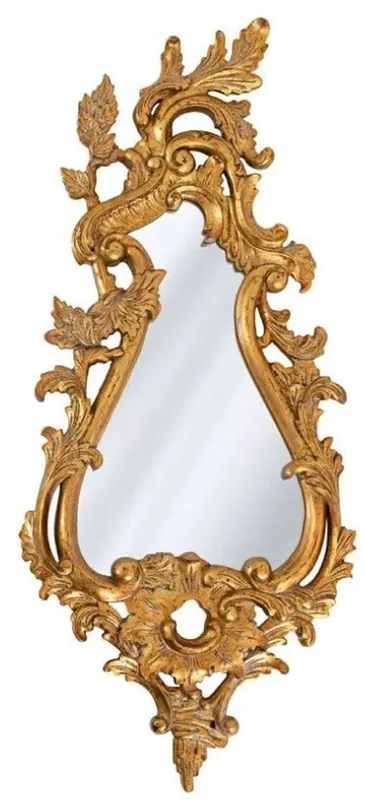 Casa Padrino Luxus Barock Spiegel Antik Gold - Handgefertigter Massivholz Wandspiegel im Barockstil - Luxus Möbel im Barockstil - Barock Möbel - Edel & Prunkvoll Sofort Bestellen