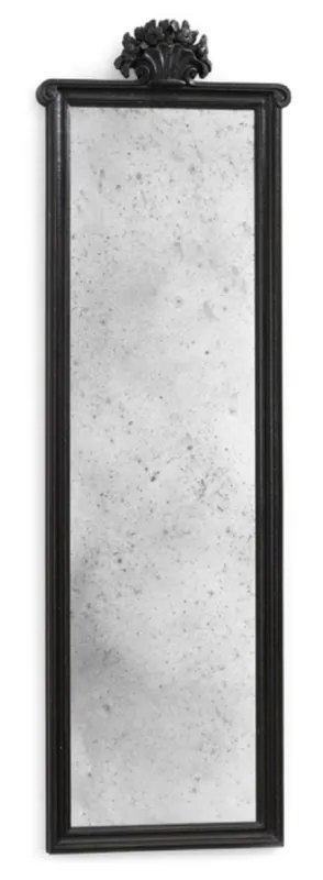 Wochenendangebot Casa Padrino Luxus Barock Spiegel Antik Schwarz - Handgefertigter italienischer Barockstil Wandspiegel mit antikem Spiegelglas - Luxus Möbel im Barockstil - Luxus Qualität - Made in Italy