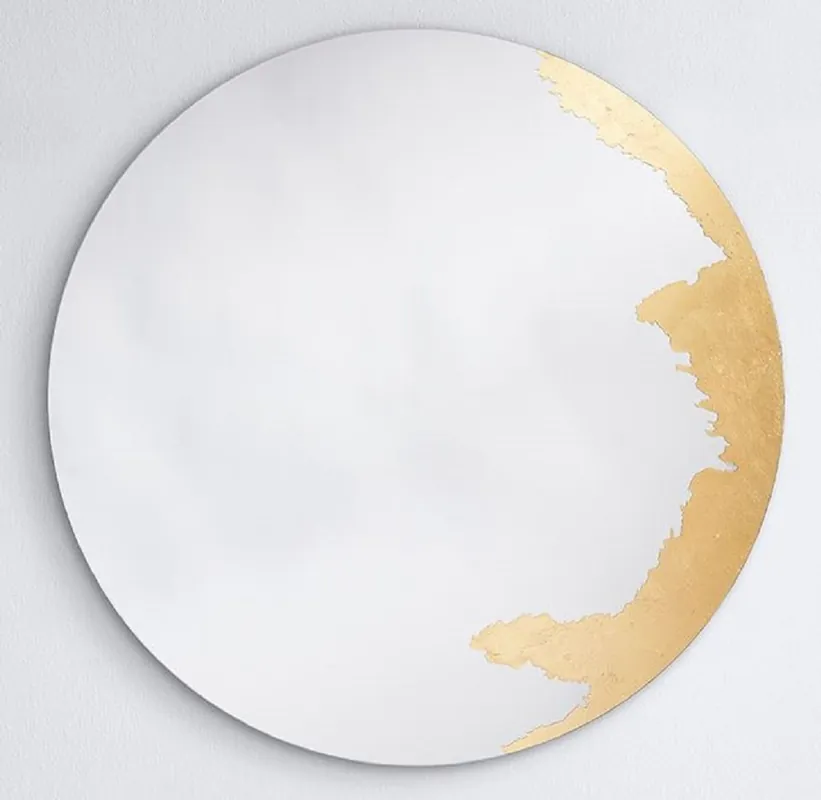 Solange Der Vorrat Reicht Casa Padrino Luxus Wandspiegel Gold Ø 70 cm - Runder Wohnzimmer Spiegel - Schlafzimmer Spiegel - Garderoben Spiegel - Luxus Möbel - Luxus Interior - Luxus Qualität