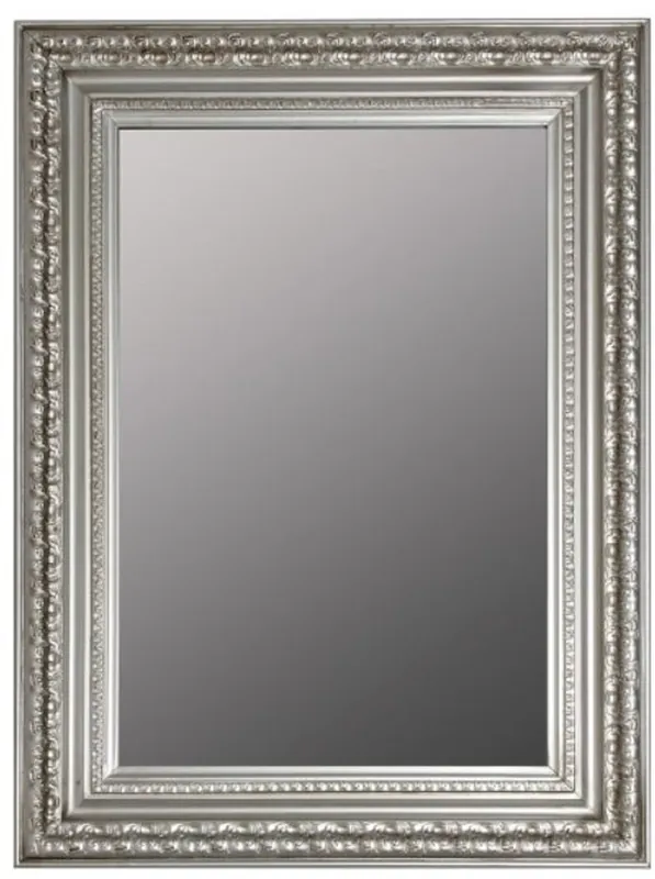 Jetzt Zugreifen Casa Padrino Barock Wandspiegel Silber 62 x H. 82 cm - Handgefertigter Spiegel im Barockstil