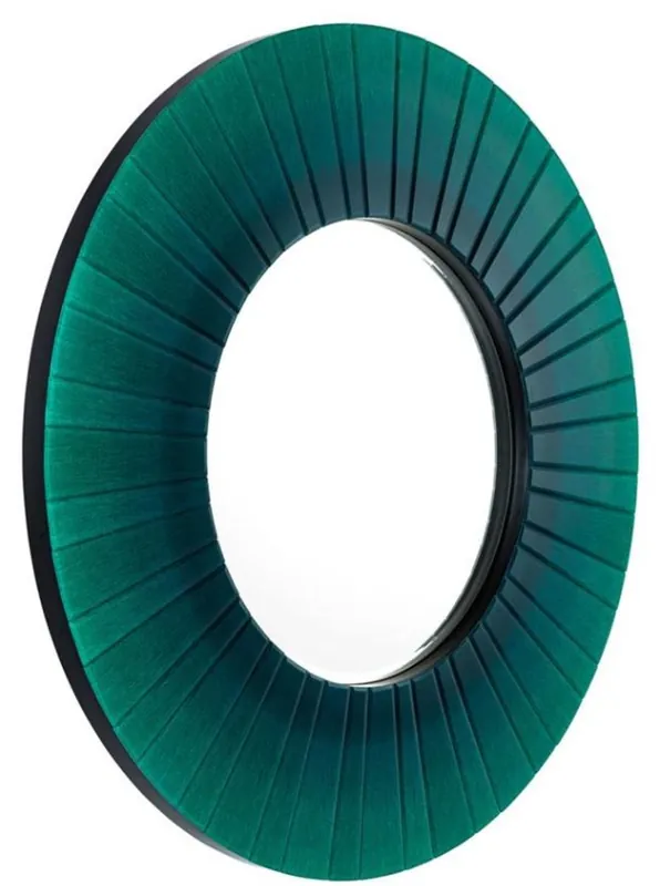 Preis Gesenkt Casa Padrino Luxus Wandspiegel Grün Durchmesser 110 cm - Designer Spiegel