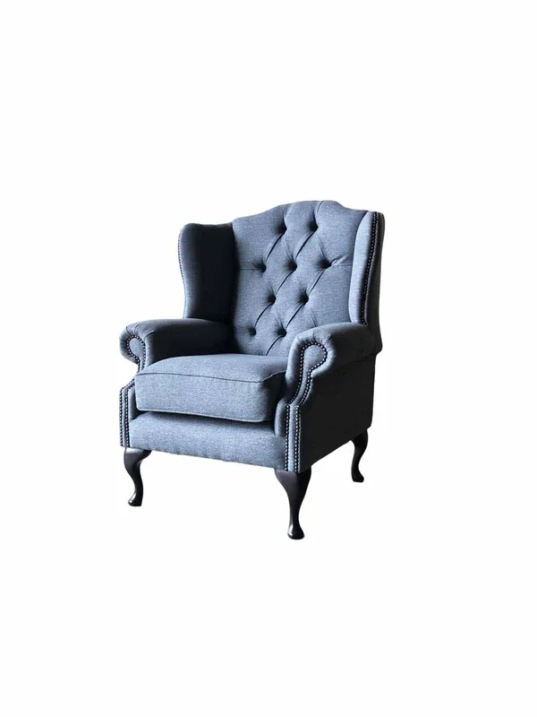 Sessel 1 Sitz Textil Lounge Luxus Polster Ohrensessel Einsitzer Design 1 Neu Im Sortiment