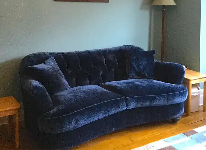 Sofa Luxus Textil Chesterfield Couch Sofas Polster 3 Sitzer Couchen Stoff Neu Preisreduziert