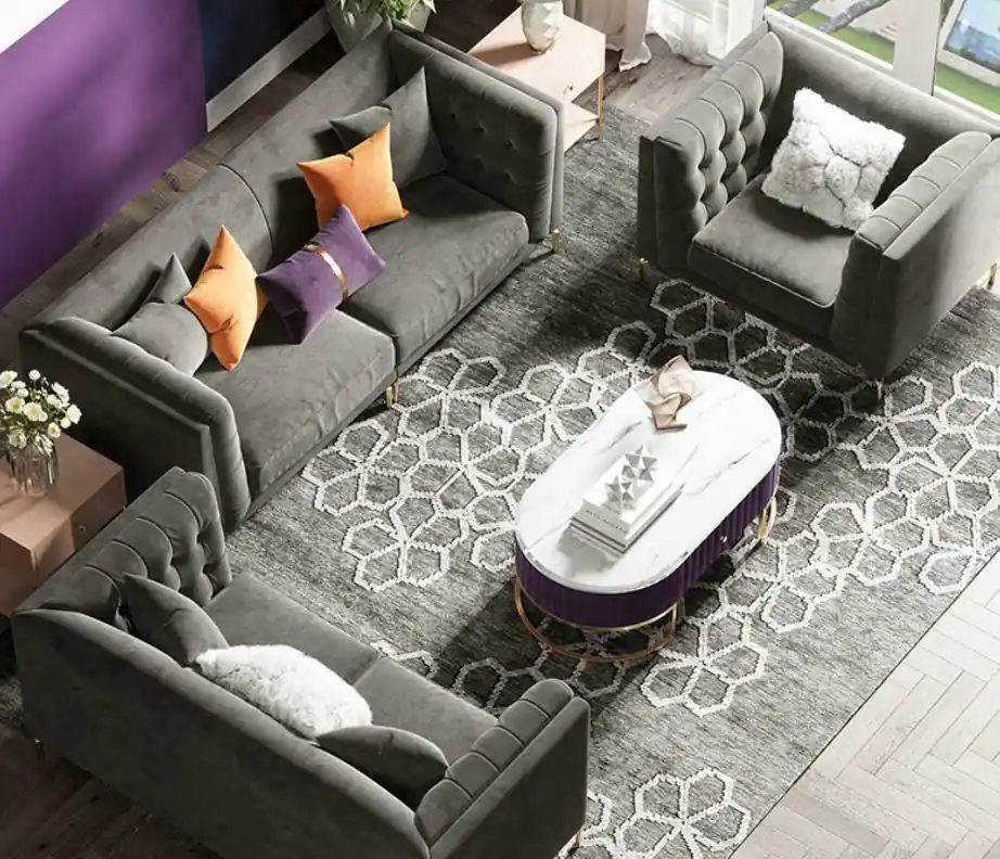 Limited Edition Sofagarnitur 3+2+1 Sitzer Sofa Wohnlandschaft Relax Sitz Design Couch Sofas