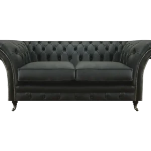 Zweisitzer Sofa Chesterfield Wohnzimmer Modern Textil Einrichtung Polstermöbel Heißes Angebot
