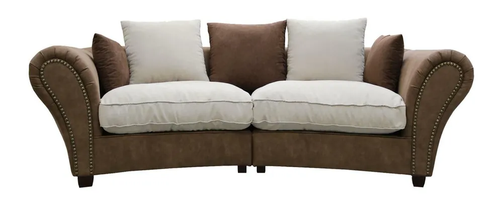 Garantierte Lieferung Sofa 4 Sitzer Stoffsofas Luxus Couch Couchen big Polster Lümmel 265cm