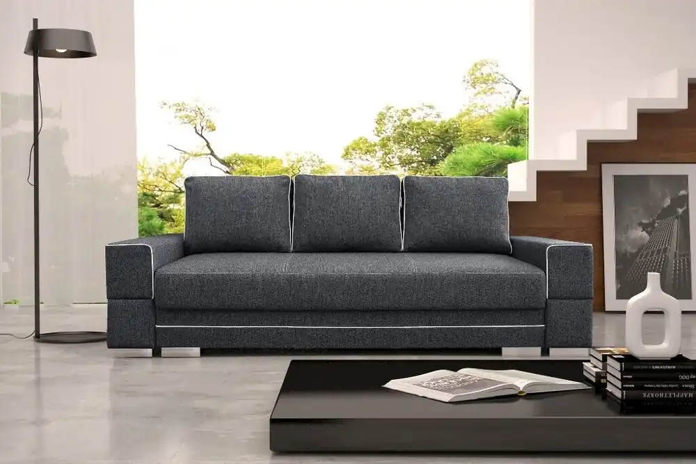 4 Sitzer Sofa Couch Polster Couchen Sofas Sitzer Big XXL Sitz Textil Stoff Sale