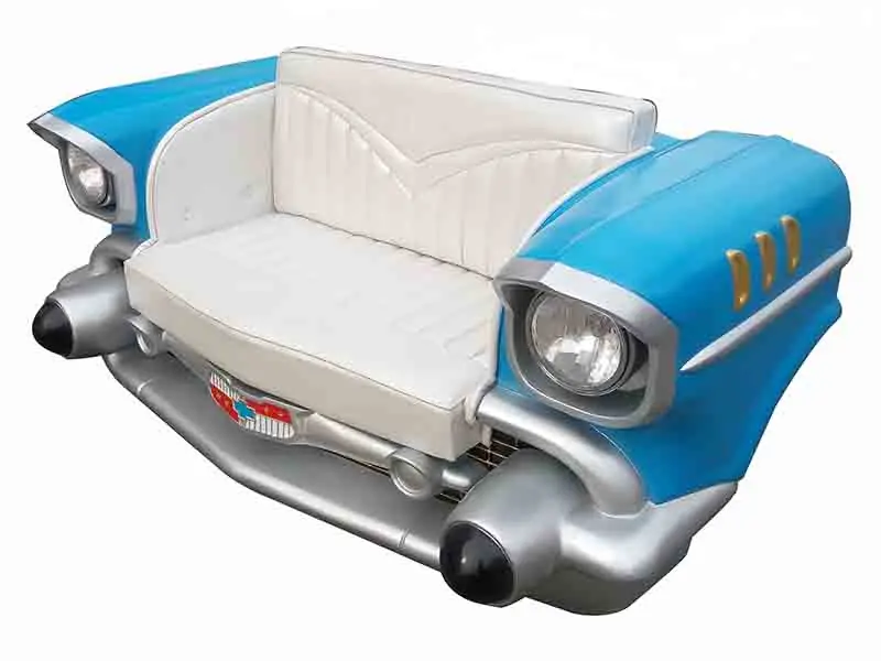 Expressversand Autosofa Sofa Couch Diner Cadillac USA Deko Amerika Style Möbel Couchen Sofas