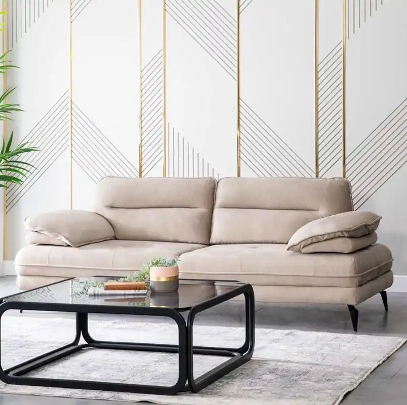 Bequeme Sofa Couch Dreisitzer Italienisches Design Luxus Couchen Möbel Günstig