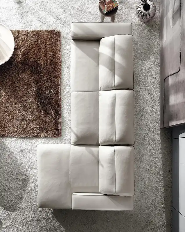 Gratis Versand Design Ecksofa L form Couch Polster Leder Sofas Luxus Wohnzimmer Sofa