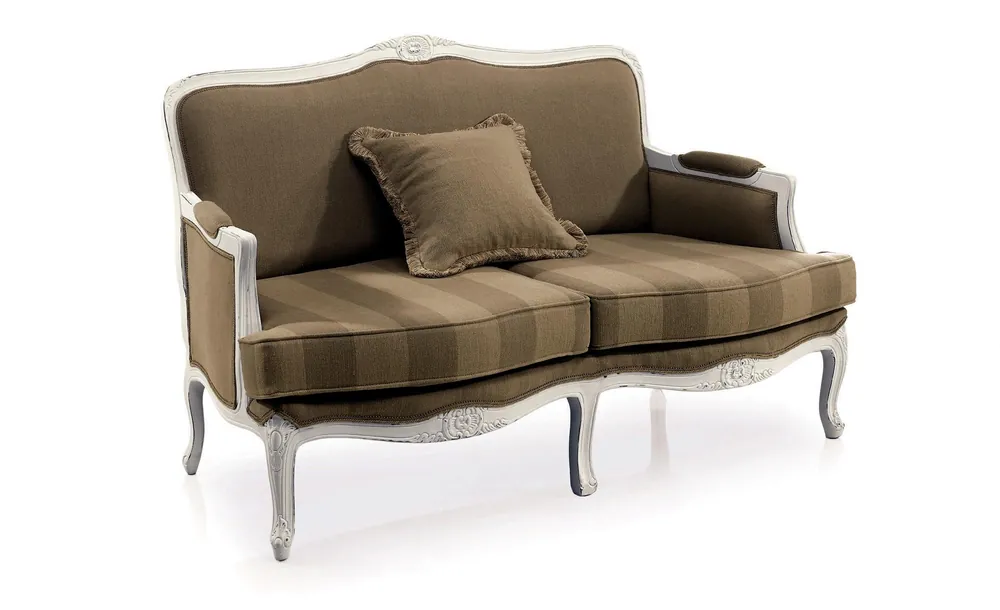 Design Polster Textil Sofas Couchen neues Doppelsofa Luxus Sofa 2 Sitzer Möbel Knallerangebot