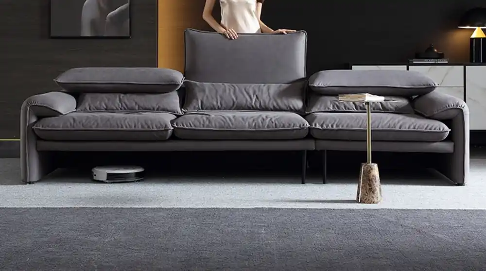 Limited Edition Design Sofas xxl Sofa 4 Sitzer Textil Big Neu Wohnzimmer Couch Polster