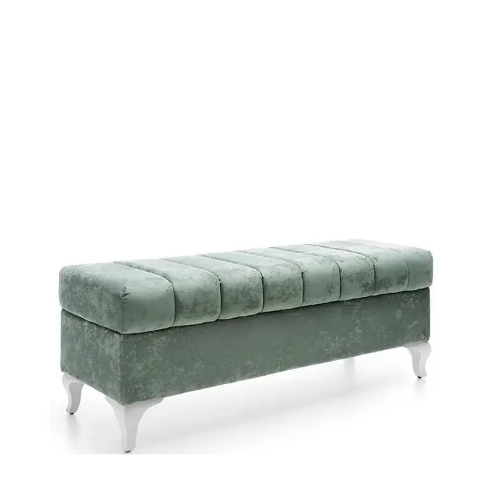 Gratis Versand Designer Hocker Chaiselounge Wohnzimmer Modern Sitzbank Fußhocker 140 x 43cm Neu