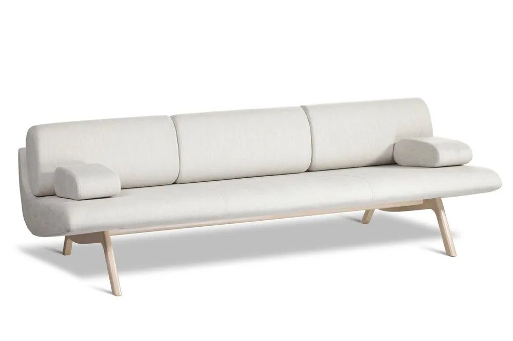 Designer Sofa 3 Sitzer Couch Polster Sofas Designsofa Neu Sitz Dreisitzer Holz Neu Im Sortiment