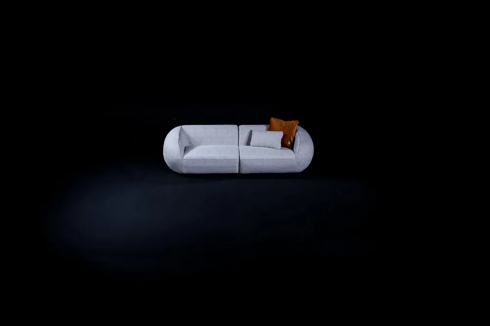 Designer Sofa Couch 3 Sitzer Polstermöbel Couchen Möbel Textil Stoff Kostenfreie Lieferung
