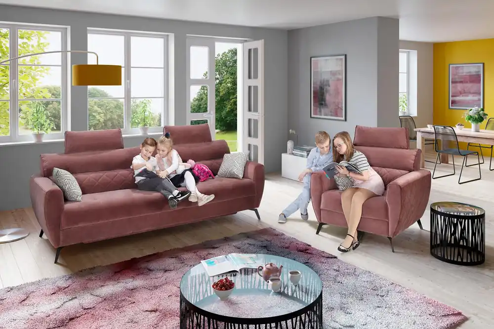 Saisonangebot Dreisitzer Couch Polster Design Sofa Sitz 3er Sofas Zimmer Möbel Moderne Leder
