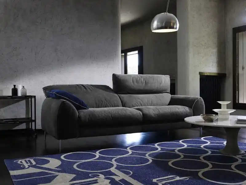 Dreisitzer Sofa 3 Sitzer Sofas Polster Prianera Möbel Luxus Textil Couchen Grau Ab Werk