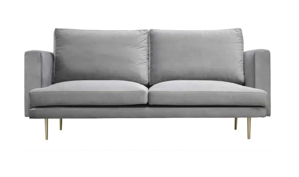 Must-Have Grau Dreisitzer Sofa Wohnzimmer Design Couchen Polster Sofas Italienische Möbel