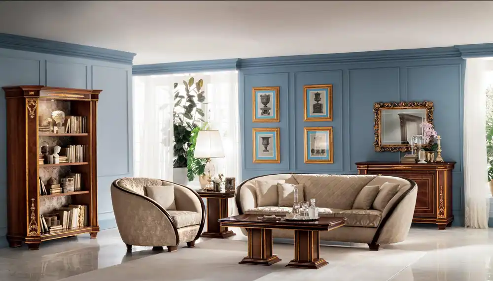 Klassische Couch 1 Sitzer Sessel Fernseh Jugendstil Barock Rokoko Sofa Begrenztes Angebot