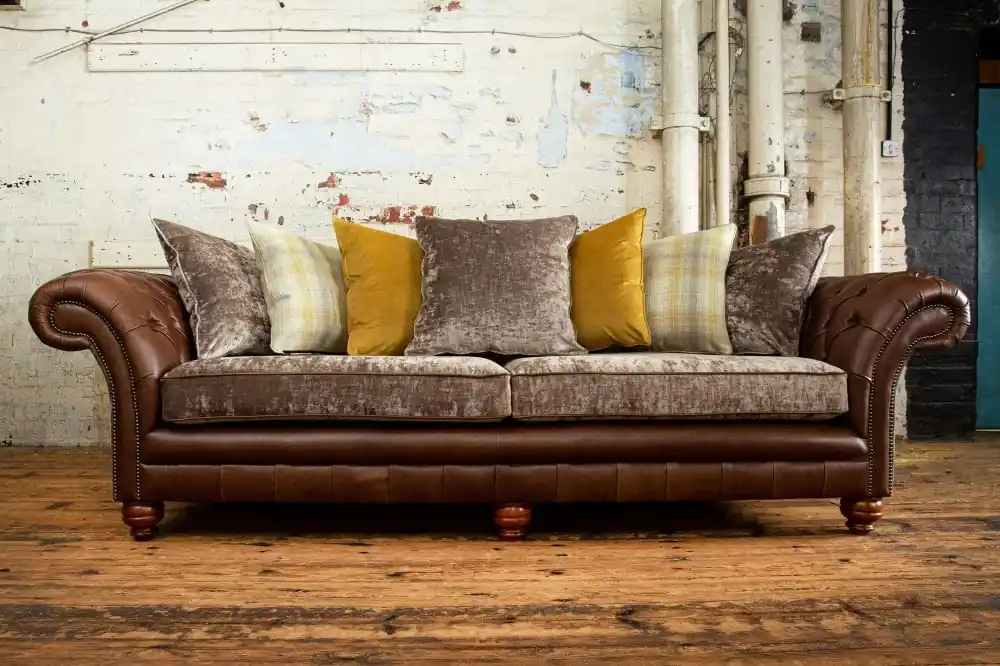 Klassische Luxus Barock Rokoko Sofa Couch Chesterfield Sofa Textil Leder Couch Versand Am Gleichen Tag