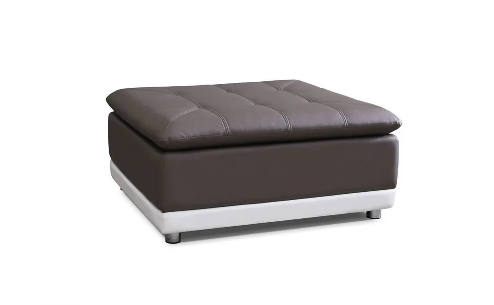 Finale Aktion Lounge Hocker XXL Club Fußhocker Ottomane Pufa Leder Textil Ottoman