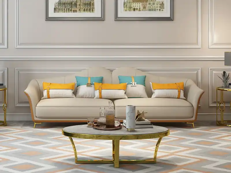 Luxus Dreisitzer Couch Sitz Polster 3 Sitz Polster Couchen Loung Club Neu Sofa Abverkauf