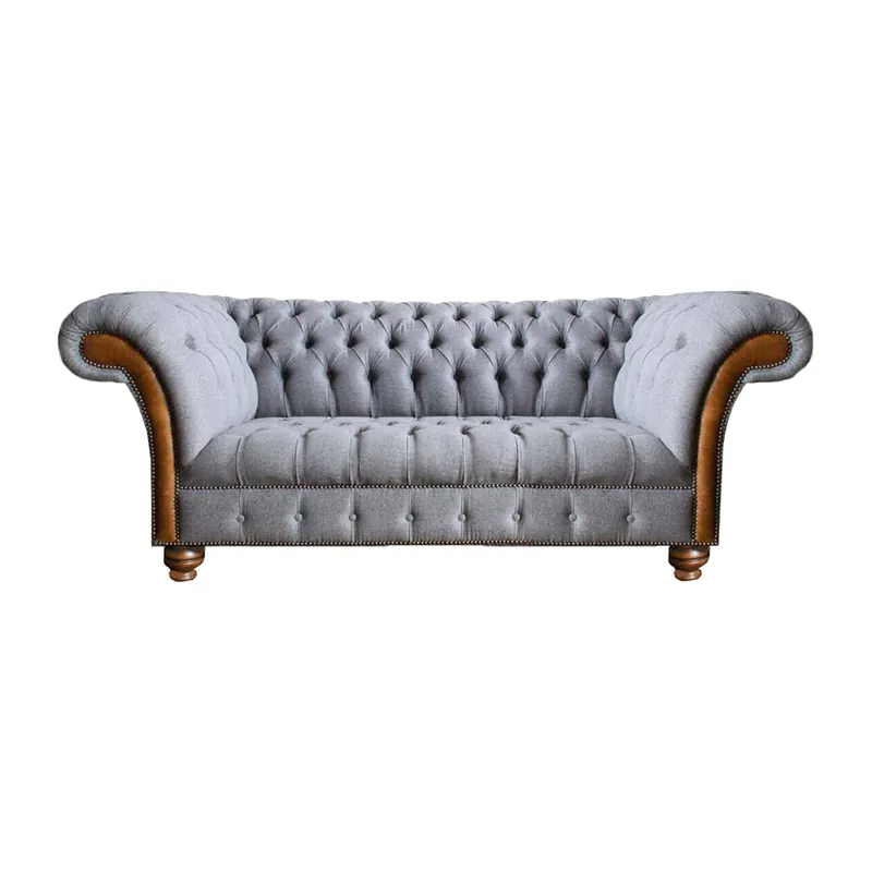 Luxus Modern Dreisitzer Sofa Couch Wohnzimmer Chesterfield Textil Möbel Jetzt Bestellen
