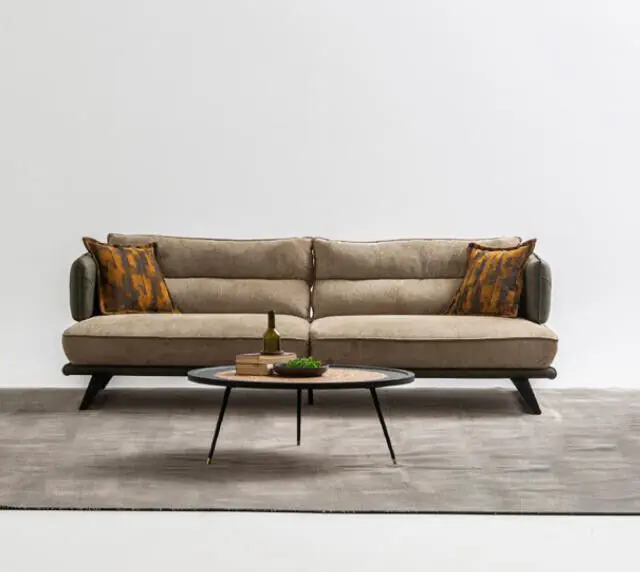 Preiswert Luxus Sofagarnitur Sofa 3 Sitzer Sessel Stoff Modern Mehrfarbig Modern Set neu