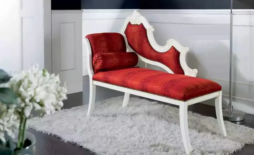Günstig Roter Chaiselongue Klassische Möbel Wohnzimmermöbel Designer Liege