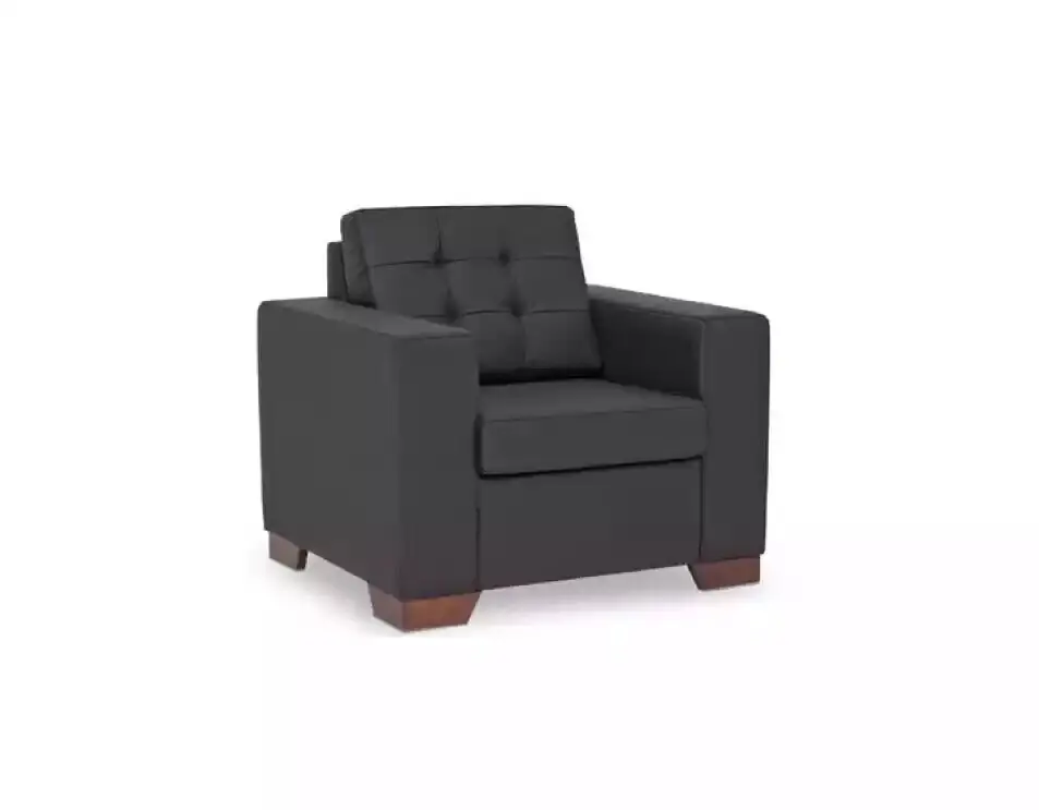 Sessel Büromöbel Luxus Schwarz Sitz Modern Polstersessel Arbeitzimmer Neue Kollektion