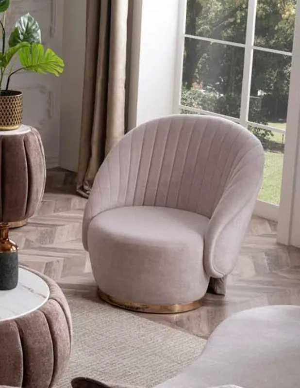 Sessel Relax Stuhl Lehnstuhl Stühle Polster Einsitzer Möbel Stoff Textil Wochenendangebot