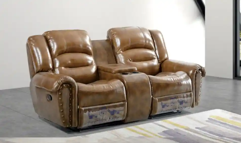 Beliebt Sofa 2 Sitzer Design Sofa Polster Couchen Couch Modern Luxus Braun Neu