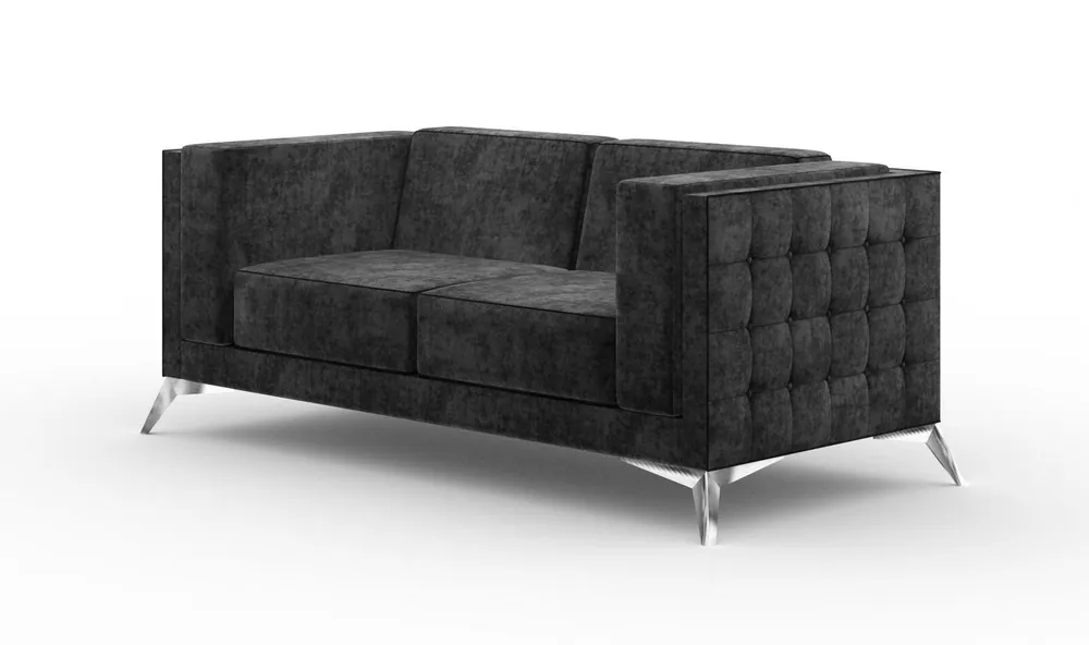 Expressversand Sofa 2 Sitzer Stoff Couch Textil Zweisitzer Design Moderne Sitz Polster Sofas
