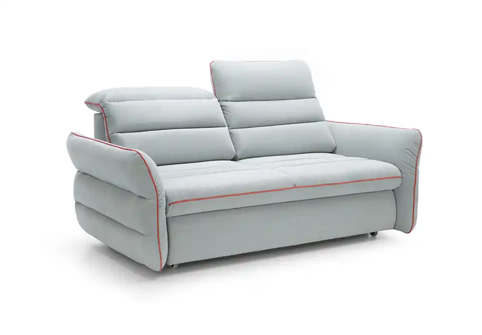 Top-Preis Sofa 2 Sitzer Zweisitzer Schlaf Sofa Möbel Stoff Luxus Multifunktion Couch Neu