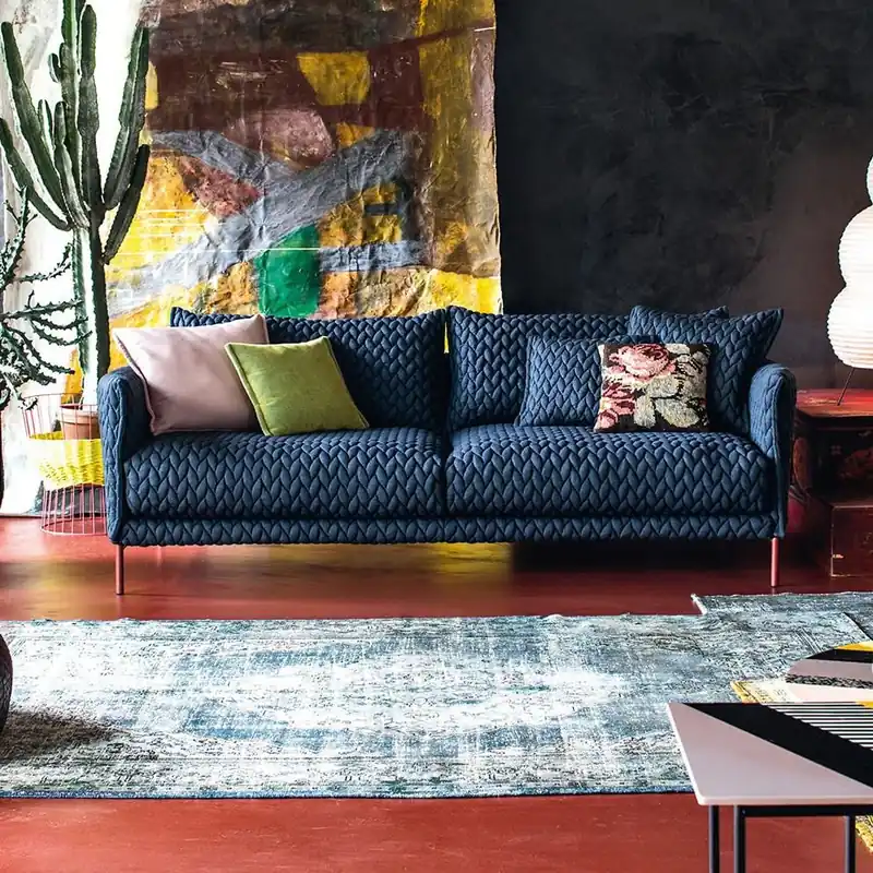 Finale Aktion Sofa 3 Sitzer Couch Wohnlandschaft Modern Garnitur Design Sofa Sitz Stoff