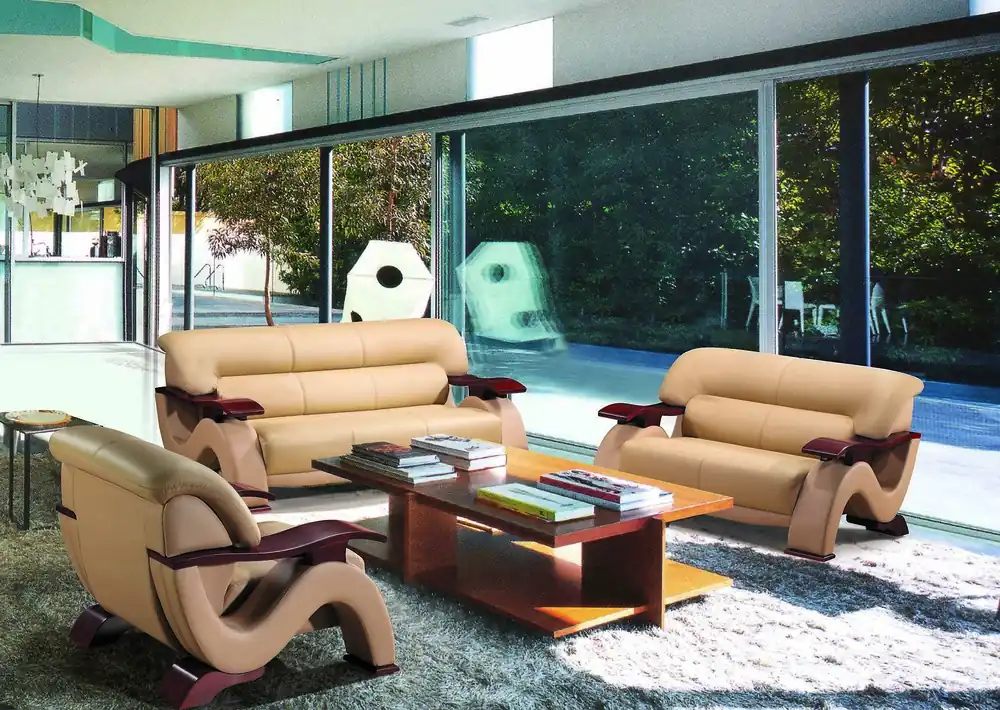 Exklusiv Sofa Couch Polster XXL Big Couchen Sofas Leder Sitz Design 3 Sitzer