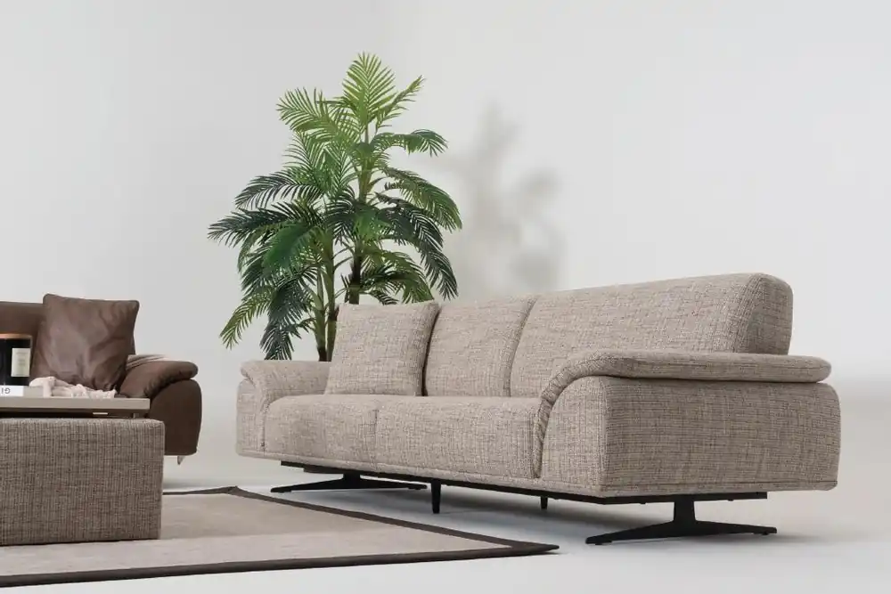 Wohnzimmer Sofa 3 Sitze Design Luxus Polster Couch Modern Sofas 250cm Sonderangebot